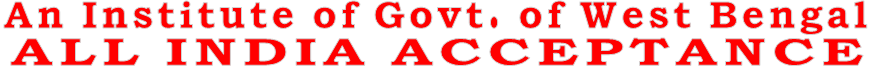 An Institute of Govt. of West Bengal ALL INDIA ACCEPTANCE